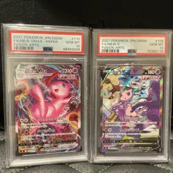 PSA10 Mew VMAX Hyper Rare 119/100 Fusion Arts S8 JP Pokemon Card Psa10 Mew V - Image 1