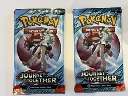 Pokemon Scarlet And Violet Journey Together Booster Packs x2 - Image 1
