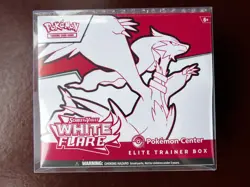 White Flare ETB (Pokemon Center) - Sealed - Elite Trainer Box with Case - Image 1