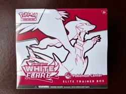 White Flare ETB (Pokemon Center) - Sealed - Elite Trainer Box with Case - Image 2