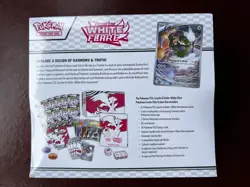 White Flare ETB (Pokemon Center) - Sealed - Elite Trainer Box with Case - Image 3