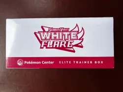 White Flare ETB (Pokemon Center) - Sealed - Elite Trainer Box with Case - Image 4