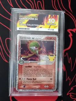 Gardevoir EX 93/101 Celebrations 2021 Classic Collection Ace 10 Gem Mint Pokemon - Image 1