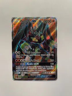 Pokemon Zygarde GX 123/131 Ultra Rare Full Art Holo SM6: Forbidden Light - Image 1