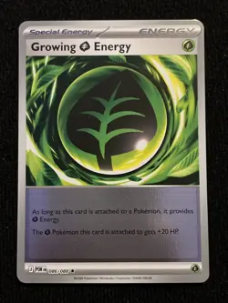 Pokemon - Growing Energy 086/088 - Perfect Order Holo Rare - NM - Image 1