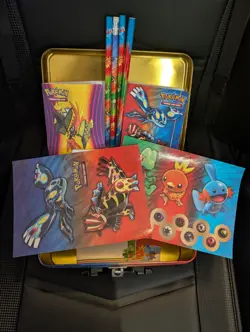 Pokemon - ORAS Collector Chest Lunchbox Tin Kyogre & Groudon Lunch box - 2014 - Image 3