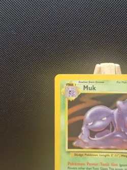 Pokemon 1999 WOTC Fossil Holo Rare Muk 13/62 - Moderately Played - Image 4