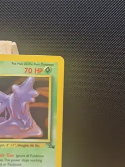 Pokemon 1999 WOTC Fossil Holo Rare Muk 13/62 - Moderately Played - Image 5