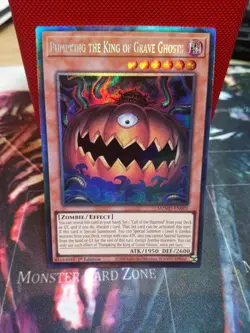 Pumpking the King of Grave Ghosts Collector's Rare MZMU-EN001 YuGiOh - Image 1