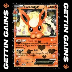Flareon EX - RC6/RC32 - Ultra Rare - Generations - Pokemon Card - LP - Image 1