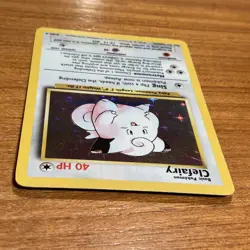 1999 Pokemon Clefairy 1st Edition Base 5/102 Holo Excellent TCG WOTC Card - Image 4