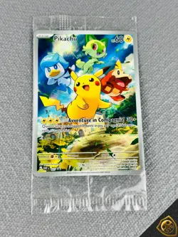 Pikachu SVP 027 Pokemon Black Star Promo Ita Sealed Cards Evoluzioni a Paldea - Image 2