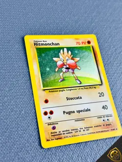 Pokemon Card Hitmonchan Holo 7/102 Set Base ITA italiano vintage - Image 2