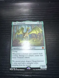 Magic the Gathering 'Old Gnawbone’ Reprint Mythic - Image 3