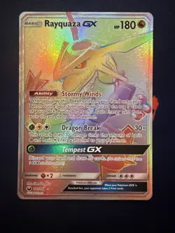 Rayquaza-GX 177/168 - Celestial Storm Pokemon Holofoil - Image 1