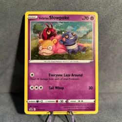 Galarian Slowpoke SWSH126 Holo Sword & Shield Promo Pokemon NM - Image 1