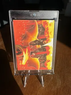 Charizard Pokemon Hand Drawn Sketch Card 1/1 Signed by Artist - Image 1