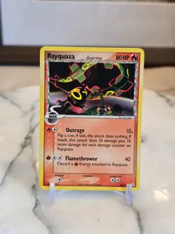 Pokemon TCG Rayquaza - (Delta Species) 26/110 Holon Phantoms Regular MP - Image 1