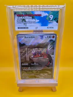 Pokemon TCG Koraidon SVP 014 Black Star Promo Ace Grade 9 - Mint - Image 1