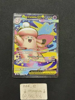 Pokemon Perfect Order - Mega Clefable Ex - 103/088 - Full Art Rare - MINT - Image 1