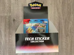 Pokemon Prismatic Evolutions Tech Sticker Collection Blister 2x Set Sealed & box - Image 4
