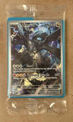 N’s Zekrom Holo Ascended Heroes Black Star Promo 031 Pokemon TCG Sealed - Image 1