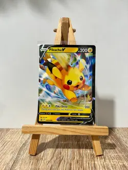 PIKACHU V 2023 Pokemon SWSH285 Sword & Shield Holo Promo Full Art POKEMON - Image 1