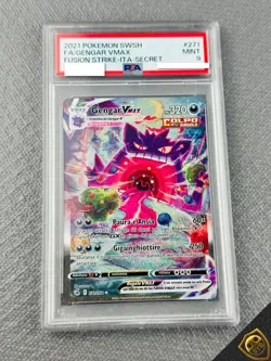 Pokemon Gengar Vmax 271/264 Psa 9 Colpo Fusione Full Art #271 Italiana - Image 5