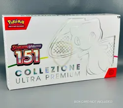 POKEMON UPC Collezione Ultra Premium Mew Scarlatto&Violetto 151 ENG VUOTA/EMPTY - Image 1