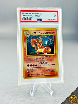 Pokemon Charizard CD Promo #6 006 PSA 7 Holo Carta Giapponese 1999 - Image 1