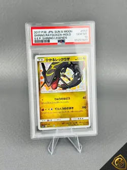 Pokemon Shining Rayquaza #052 Shining Legends Holo giapponese PSA 10 JAP Gem MT - Image 2
