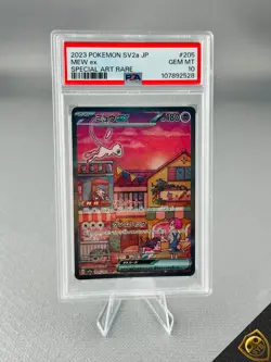 Pokemon Mew Ex 205/165 JAP Psa10 Gem Mint Set 151 Sv2a SPECIAL ART RARE - Image 2