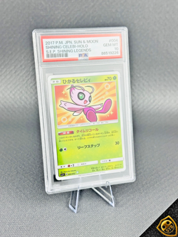 Pokemon Shining Celebi Holo #004 Shining Legends giapponese PSA 10 JAP Gem MT - Image 1