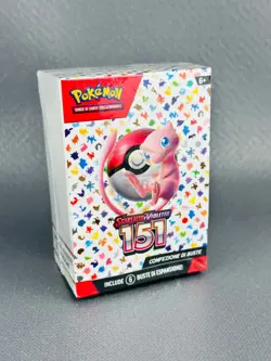 Pokemon Confezione da 6 buste Scarlatto e Violetto 151 Sfida Strategica kit - Image 1
