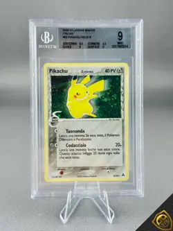 Pokemon Pikachu EX Legend Maker Holo R #93 BGS 9 MINT Italiano Possibile psa10 - Image 2