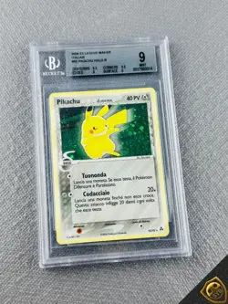 Pokemon Pikachu EX Legend Maker Holo R #93 BGS 9 MINT Italiano Possibile psa10 - Image 3