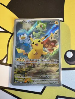 Pokemon TCG Pikachu SVP Black Star Promos SVP027 Holo Promo LP/NM best - Image 1