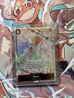 One Piece TCG Nami OP15-086 Alt Art Foil – Adventure on Kami’s Island - NM - Image 1