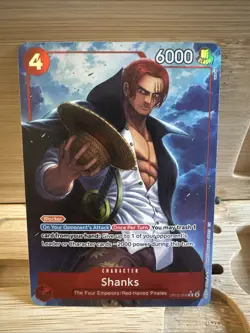 Shanks (Alt Art) R OP12-008 One Piece Legacy of the Master NM+ - Image 1