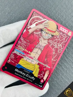 Monkey D Luffy St01 001 Super Pre Release One Piece Possibile psa10 ENG Romance - Image 5