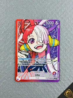 One Piece Uta Leader OP06-001 Alt Art parallel Wings of the Captain English - Image 1