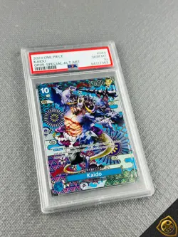 One Piece OP04-044 Kaido SP Alt Art PSA 10 Alternative Rare OP05 Alarm Clock SP - Image 3
