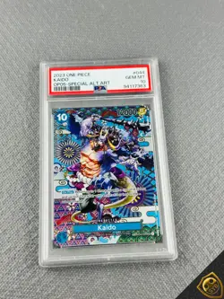 One Piece OP04-044 Kaido SP Alt Art PSA 10 Alternative Rare OP05 Alarm Clock SP - Image 4