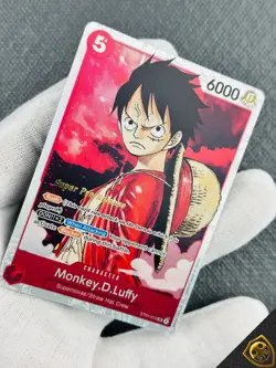 Monkey D Luffy St01 012 SR Super Pre-Release One Piece Possible psa 10 ENG - Image 4