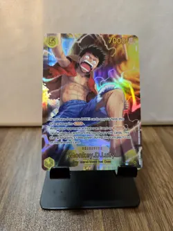One Piece TCG - Monkey D Luffy SEC OP15-119, OP15-EB04 Set, English - Image 1