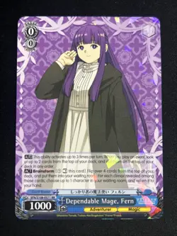 Fern 071RR - “Dependable Mage” - Weiss Schwarz Frieren Beyond Journeys End - Image 1