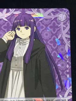 Fern 071RR - “Dependable Mage” - Weiss Schwarz Frieren Beyond Journeys End - Image 3