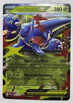 Lot Of 8 Mega Ex Pokemon Cards (ASC EN, PFL EN, POR EN)- Near Mint - Image 3