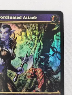 World of Warcraft TCG Coordinated Attack Epic Foil Card WOW CCG Onyxia Lair - Image 5