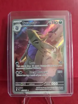 Pokemon TCG Tyranitar Holo Card Scarlet & Violet Paldea Evolved 222/193 - Image 1